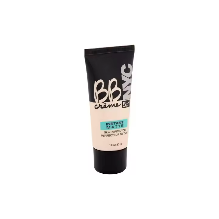 PACK DUPLO NYC BB CREME MATTE PIEL PERFECTA 5 IN 1 INSTANT MATTE 01 LIGHT 30 m - 1