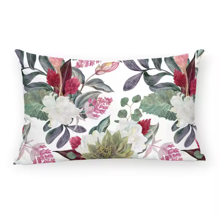 Funda de Cojín Estampada 100% Algodón BL Belum 30x50 Cm - 1