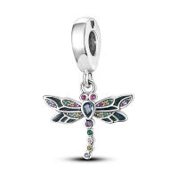 Encantos De Viaje Para Café Plata Charms Para Perros Y Gatos Corazón De Cuentas Adecuados Para Pulsera Original DIY Tendencia Clásica Vintage Romántica - details 183