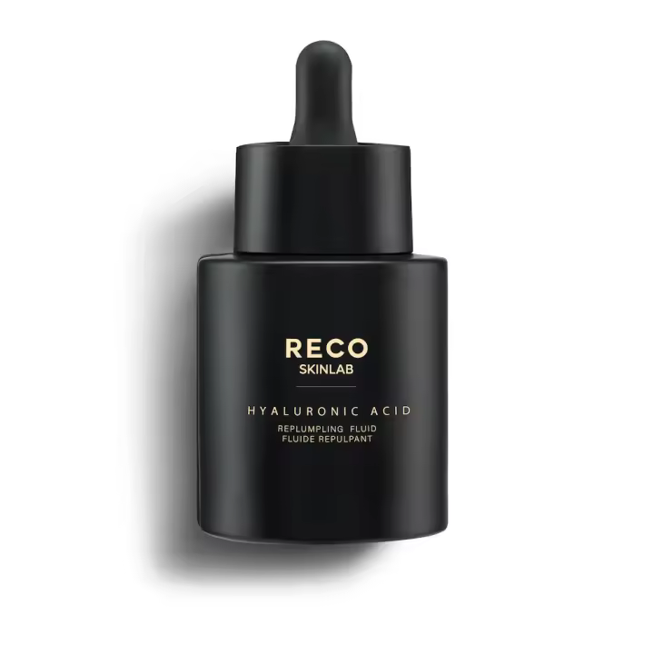 RECO SKINLAB Fluido Repulpante con Ácido Hialurónico 30ml – Sérum Facial Hidratante y Reafirmante, Efecto Rellenador Antiarrugas, Piel Más Lisa, Firme y Elástica, Glow Natural para Todo Tipo de Pieles - 1