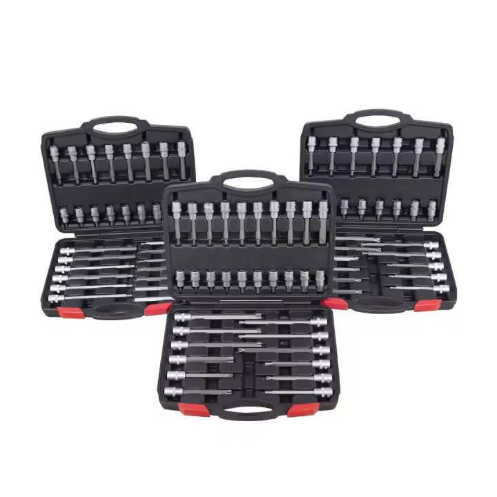 AC Tools Juego Profesional 3 Maletines medida 1/2 De Torx, Allen y XZN SPLINE 88 Piezas - 1