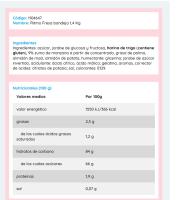 VIDAL Ritmo Fresa bandeja de 200U Aprox 1,4 Kg Sabor a Fresa regaliz alargada textura más suave y blandita Sabor original Vidal garantizado - details 5