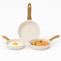 SAN IGNACIO Set de 3 Sartenes antiadherentes en Aluminio prensado Ø16Ø20Ø24 cm ACACIA - details 4