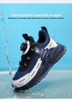 Zapatos Deportivos Para Niños Con Hebilla Giratoria Moda Niños Y Niñas Zapatillas De Correr Casual Transpirables Para Exteriores Todas Las Estaciones - details 4