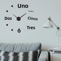 Reloj De Pared 3D Luminoso Sin Marco De Acrílico DIY Pared Decorativo Silencioso De Alta Calidad Premium Para Oficina - details 1