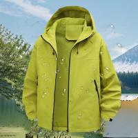 Chaqueta De Ventisca Para Mujer Casual Con Cierre De Cremallera Y Gorro Impermeable Y Resistente Al Viento Para Escalada Montañesa - details 5
