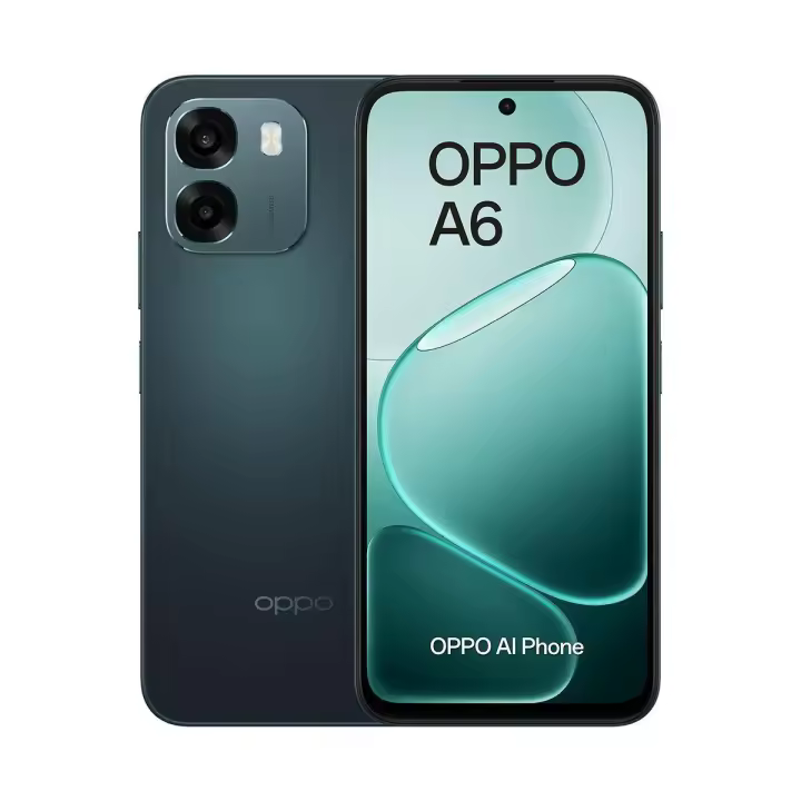 OPPO A6 6/256GB Black, Qualcomm Snapdragon 685, Pantalla HD+ 6.75″, Cámara 50MP, Batería 6550 mAh - 1