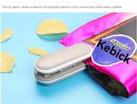 Máquina De Sellado Portátil Y Mini Para Alimentos Frutas Aperitivos Herramientas De Preservación Mano De Presión Calor Sellado - details 4
