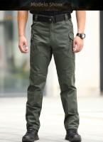 Pantalones De Táctica Ciudadana Con Múltiples Bolsillos Estilo Militar Para Senderismo Y Trekking Camuflaje Pantalones De Jogging - details 6