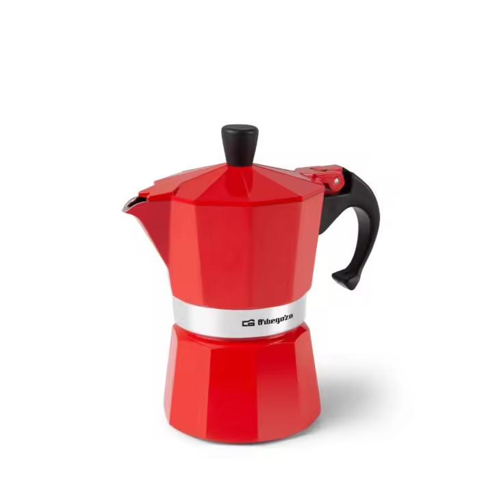 Orbegozo KFR 340 cafetera manual Cafetera italiana Rojo - 1