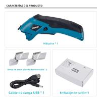 Tijeras Eléctricas Mini Hormy 3.6V Para Corte De Tela Piel Papelboard Herramienta DIY Para El Hogar Cuchilla De Tungsteno Certificación CE RoHS UL KC Weee - details 11