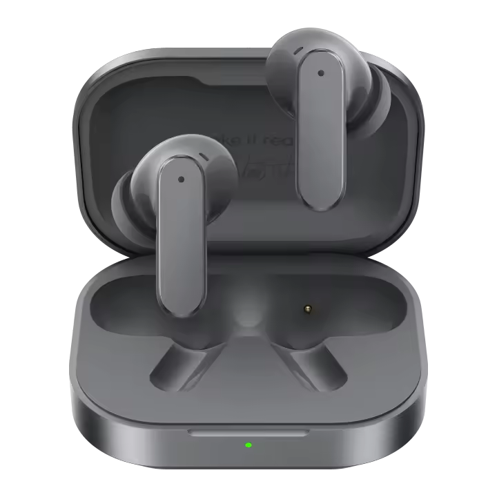 Auriculares - realme Buds Air 8, Maestro del Sonido AI, 3 micrófonos por auricular, Bluetooth 5.4, IP55, Batería 62mAh (auricular)/530mAh (estuche), Autonomía 14h/58h | Sonido alta resolución, Latencia ultra baja - 1