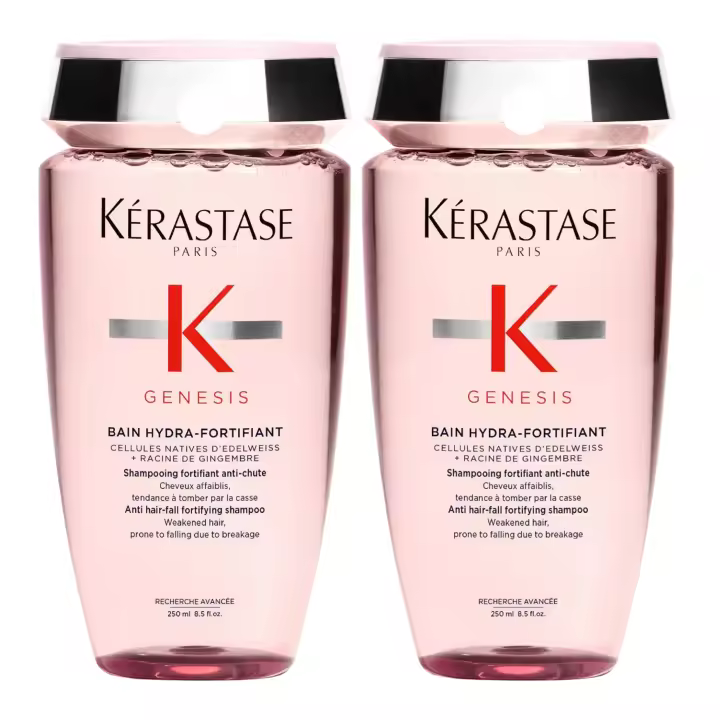 Pack Kérastase Genesis Bain Hydra-Fortifiant Champú x2 – Cabello Debilitado y Anticaída - 1