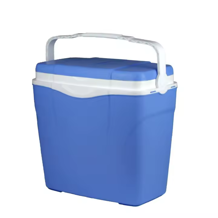 GREATOOL Nevera Portátil Rigida con Asa, 18L; 30L , Color Azul, Mantiene Frio 9 Horas sin Hielo, Nevera para Camping, Viaje, Playa - 1