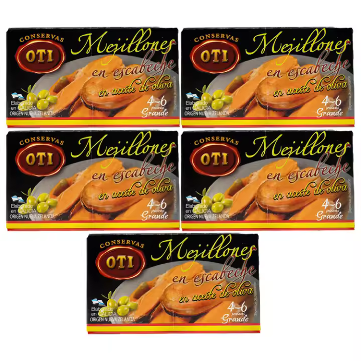 Mejillón en escabeche Grande Oti 4/6 piezas - 1