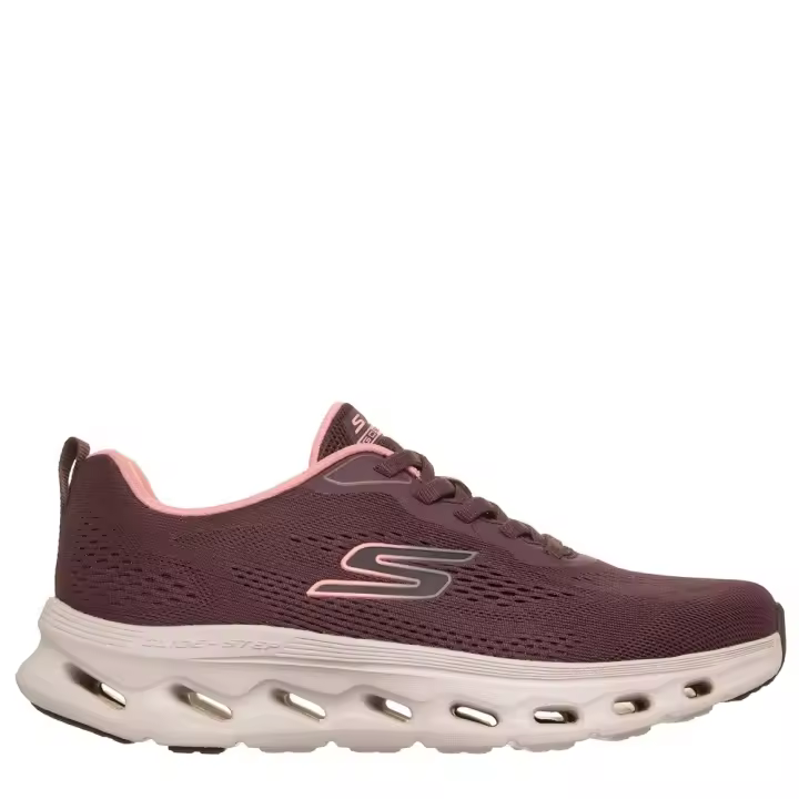 Cómoda Skechers GO WALK GLIDE-STEP 2.0 - KRIS GRANATE: calzado cómodo vegano, ligero y flexible con plantilla Air Cooled Goga Mat que amortigua y minimiza rozaduras. ¡Cómpralas ya! Altura Tacón bajo (1-3 cm) Referencia - 1