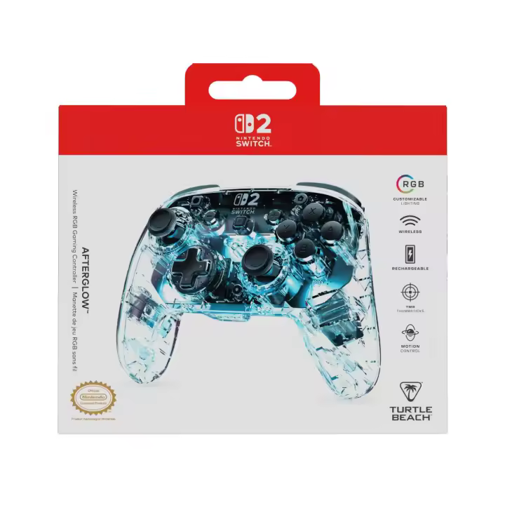 Afterglow Wireless Controller - Switch 2 Version - 1