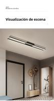 Lámpara De Techo LED Moderna Para Sala De Estar Decoración De Hogar Y Dormitorio Con Luz Variable De 3 Colores Instalación Suelta - details 6