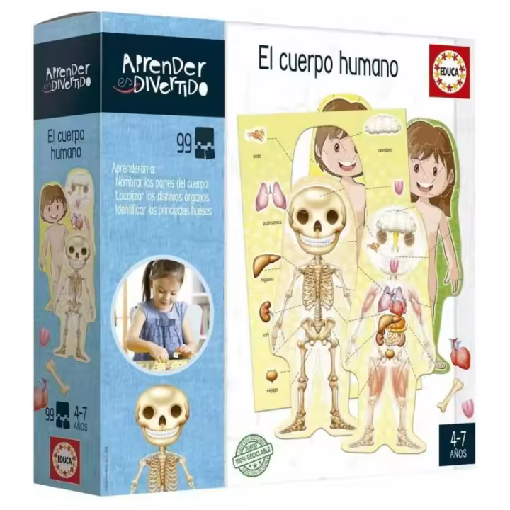 EL CUERPO HUMANO DE EDUCA - 1