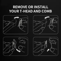 ENCHEN Beardo 2 - Recortadora de Barba y Cuerpo con Cuchillas de Cerámica Ajustables, USB-C, Uso en Seco o Mojado, Diseño Compacto para Viajes, 90 Minutos de Uso Continuo - details 11