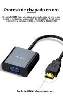 Convertidor De Video HDMI a VGA Para Portátil Con Audio Flash Send Vendido En Solución De Calidad Certificación No Aplica Origen China - details 8