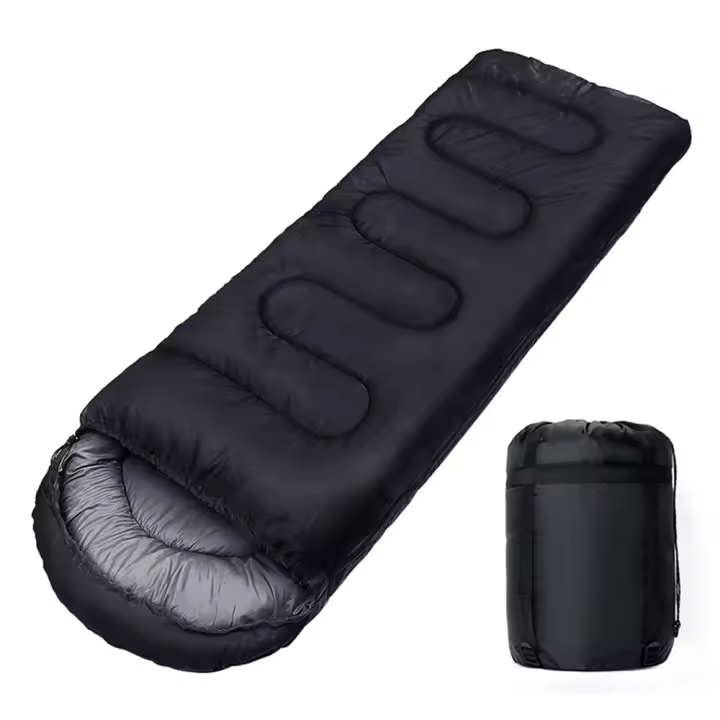Bolsa De Dormir Para Camping Ligera De 4 Estaciones Cálida Envolvente Para Senderismo Exterior Invierno Bolsa De Dormir Mummy De Algodón - 1