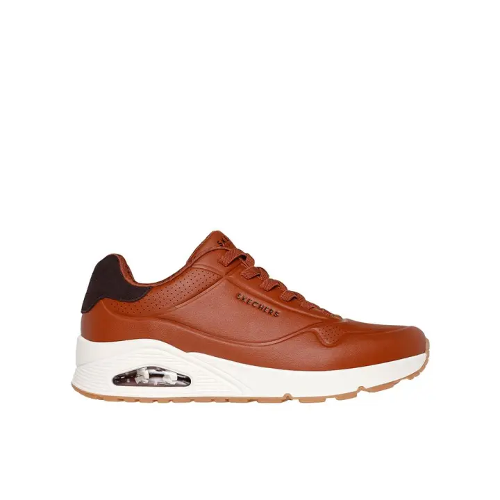 Skechers Uno - Tailored Air Zapatillas para hombre marrones en sintético 85846 - 1