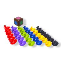 LEYO Juego de Mesa Divertido para Niños y Familias. Rebotando el techo. Versión en español. Rompecabezas Divertido para Vínculos entre Padres e Hijos. Ideal para Fiestas y Regalos. Actividad en Familia para Halloween, Navidad y Eventos - details 0