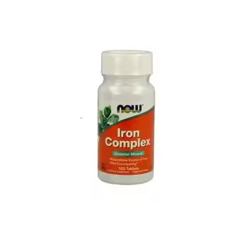 NOW Foods Complejo de hierro 100 cápsulas - 1