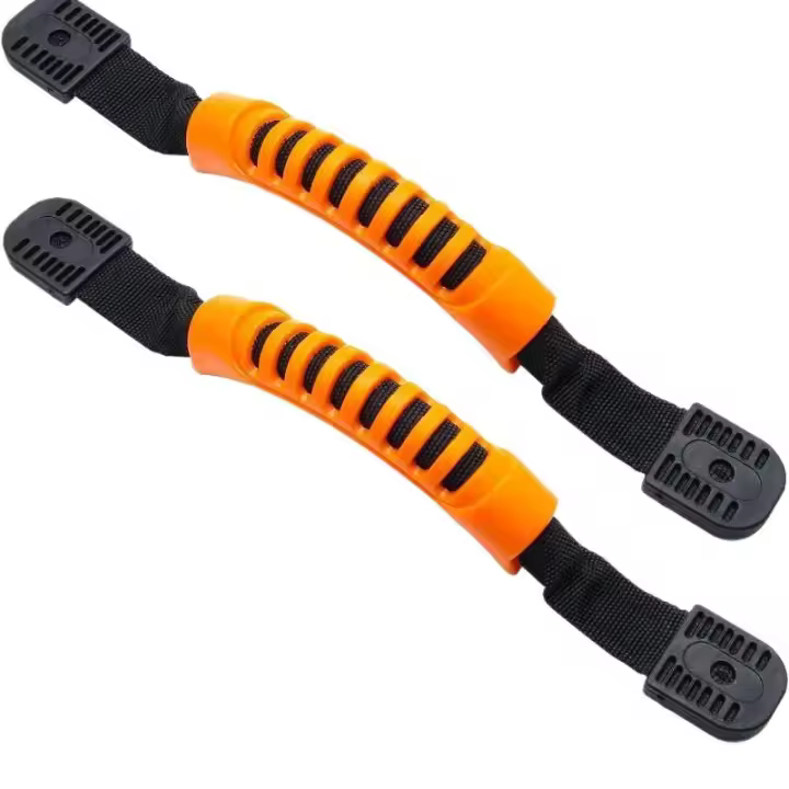 Correa De Nylon Resistente Para Remolques Y Barcos Con Asas Antideslizantes Y Tornillos Y Aros Para Kayak Canoa Y Raft - 1