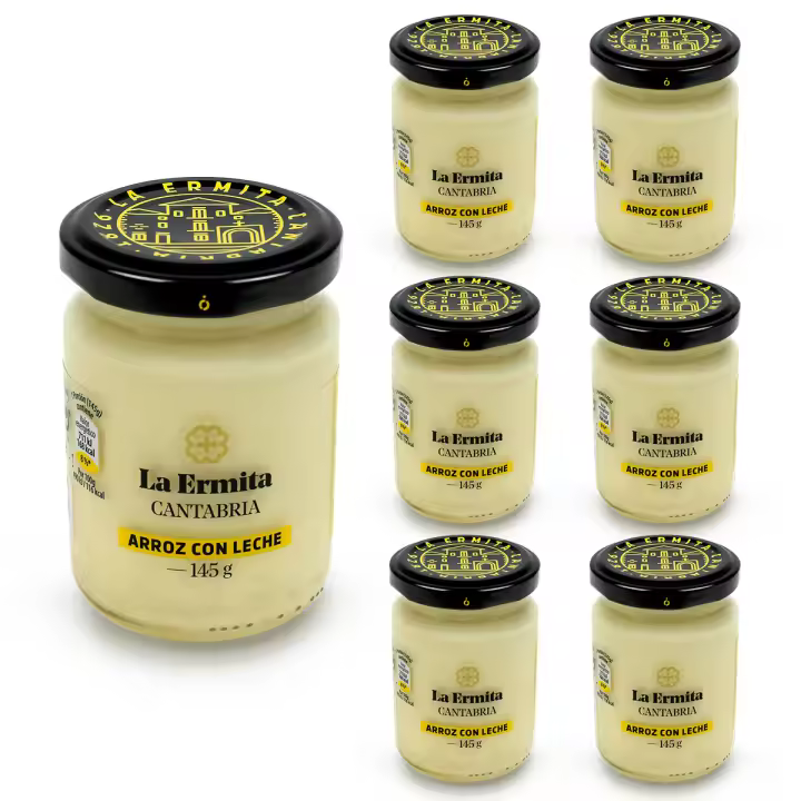 LA ERMITA Arroz con Leche – Postre Tradicional con Canela y Limón, Sin Gluten, 145 g - 1