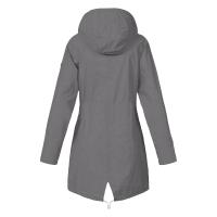 Chaqueta De Lluvia Para Mujer En Color Sólido Casual Impermeable Con Capucha Abrigo De Montañismo a Prueba De Viento De Polyester Y Spandex Cierre De Cremallera Estilo Regular Longitud Larga - details 23