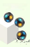 Bola De Puzzle Arcoíris Mágica Juguete Antiestrés Para Niños Y Adultos Juego De Colores Para Alivio Del Estrés Regalos Divertidos - details 6