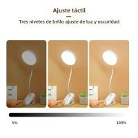 Lámpara De Escritorio DC5V Con Clip Y USB Luz Nocturna LED De Lectura Con 3 Modos De Encendido Protección Ocular Para Mesa - details 5