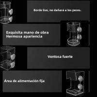 Nuevo Anillo De Alimentación Para Acuario Plástico Con Ventosa Para Tanque De Peces Trayectoria Flotante Accesorio Con Succión - details 3