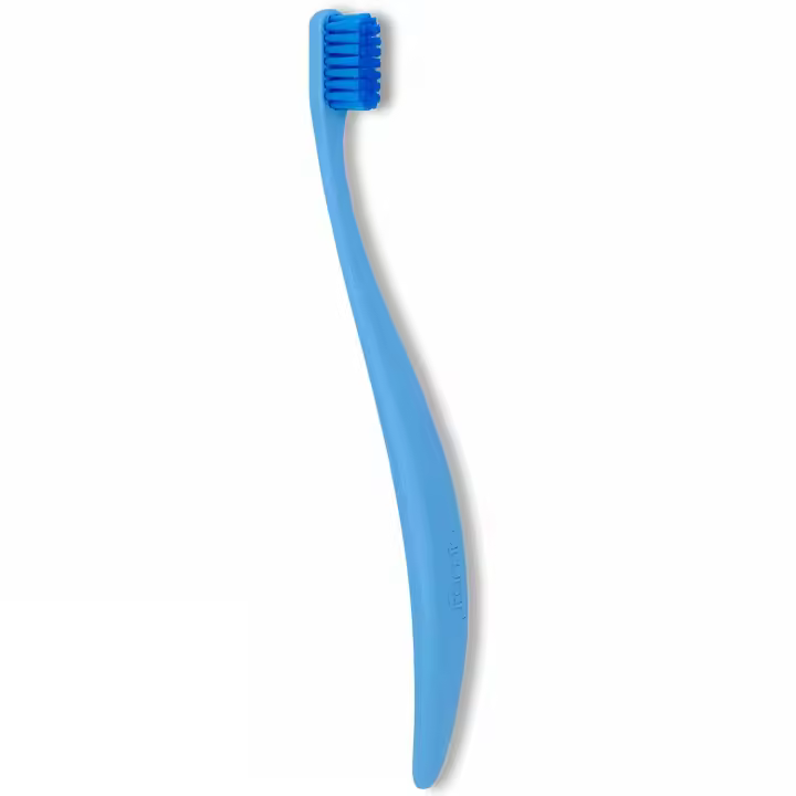 Promis Cuchillo de dientes sostenible hecho de material Renovable | bioplástico | 6750 Cerdas suaves | Hecho en Alemania | Diseño Italiano - 1