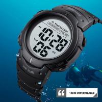 Reloj Deportivo De Hombre SKMEI Fitness Digital 100M Impermeable Con Alarma Batería De 10 Años Pantalla Digital Resistente Al Choque Reloj Hombre 1560 - details 8