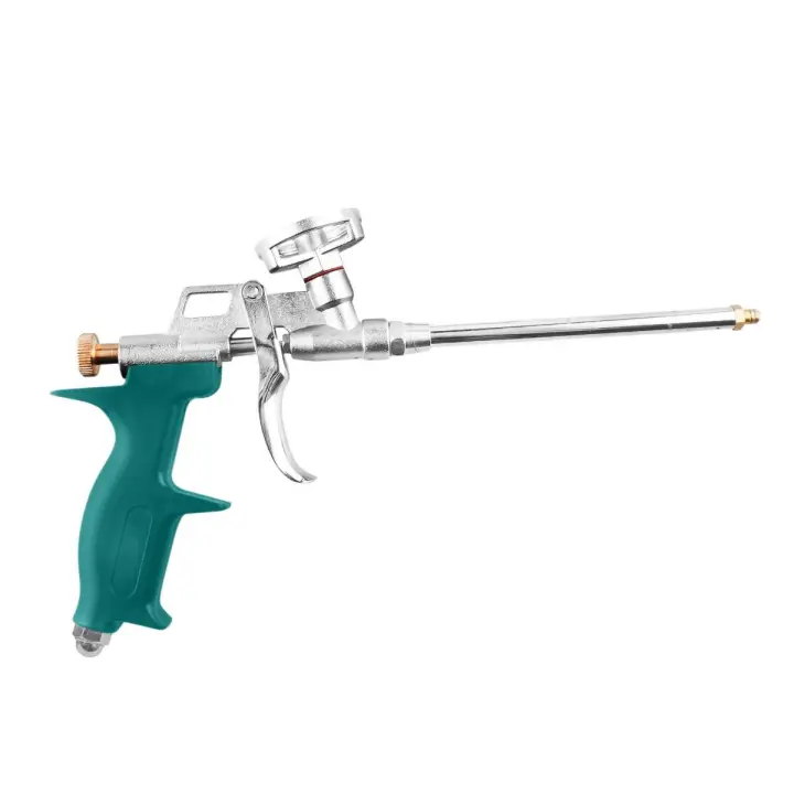 Pistola Espuma Poliuretano PRO Vatton | Aluminio Reforzado, Regulador, Boquilla Cobre Alta Calidad, Anticorrosión - 1