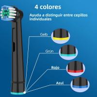 Cabezales De Cepillo De Dientes Reemplazables 4-24pcs Compatible Con Oral B Profesional Para Bricos Eléctricos 1000 1500 3000 6000 7000 7500 8000 Para Adultos - details 6