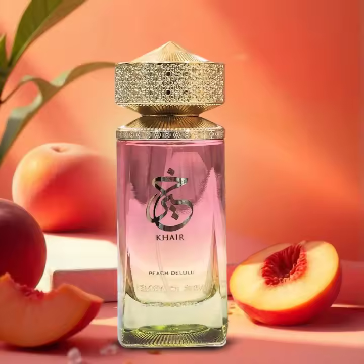 Paris Corner Khair Peach Delulu Eau de Parfum 100ml- Perfume árabe original Unisex - 1