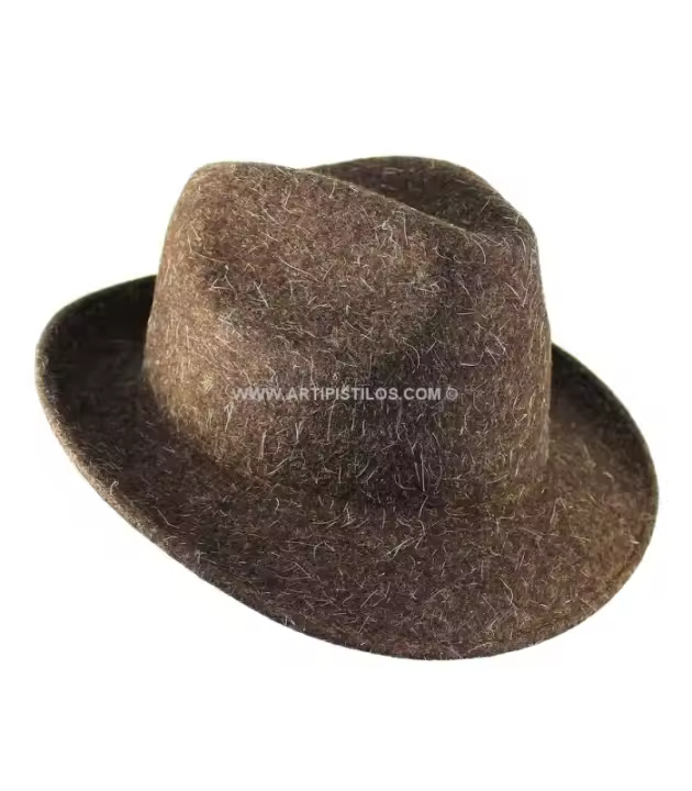 Sombrero de Fieltro Mix Impermeable E Indeformable para Caballero - 1
