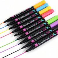Marcadores De Tinta Líquida Borrables Para Tableros LED Vidrio Arte Y Manualidades Marcadores Fluorescentes Basados En Agua - details 3