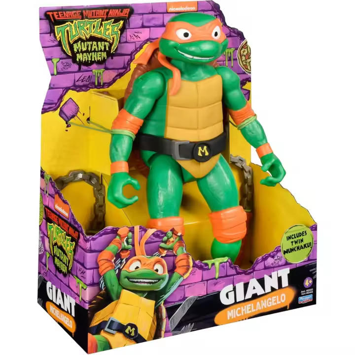 Famosa TMNT Figuras Gigantes Michelangelo 30 cm - 1