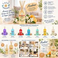 Ambientador Mikado Reposición Envase Anticaídas 1000ml y 500ml - Gran Surtido de Esencias del Hogar (Lavanda, Vainilla, Frutos Rojos, Canela Naranja,Palo Santos,Azahar,Algodon,Oceano)Fragancia de Larga Duración - details 4