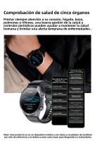 Reloj Inteligente Para Hombres 2025 Con Medición De Presión Arterial Salud Pulsada Terapéutica Uric Acid Lipids Cuidado Del Cuerpo Impermeable - details 16