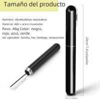 Abreviador De Botellas De Vino Con Corte De Película Y Bomba De Aire Segura En Acero Inoxidable Para Fiesta En Casa Y Barra - details 8