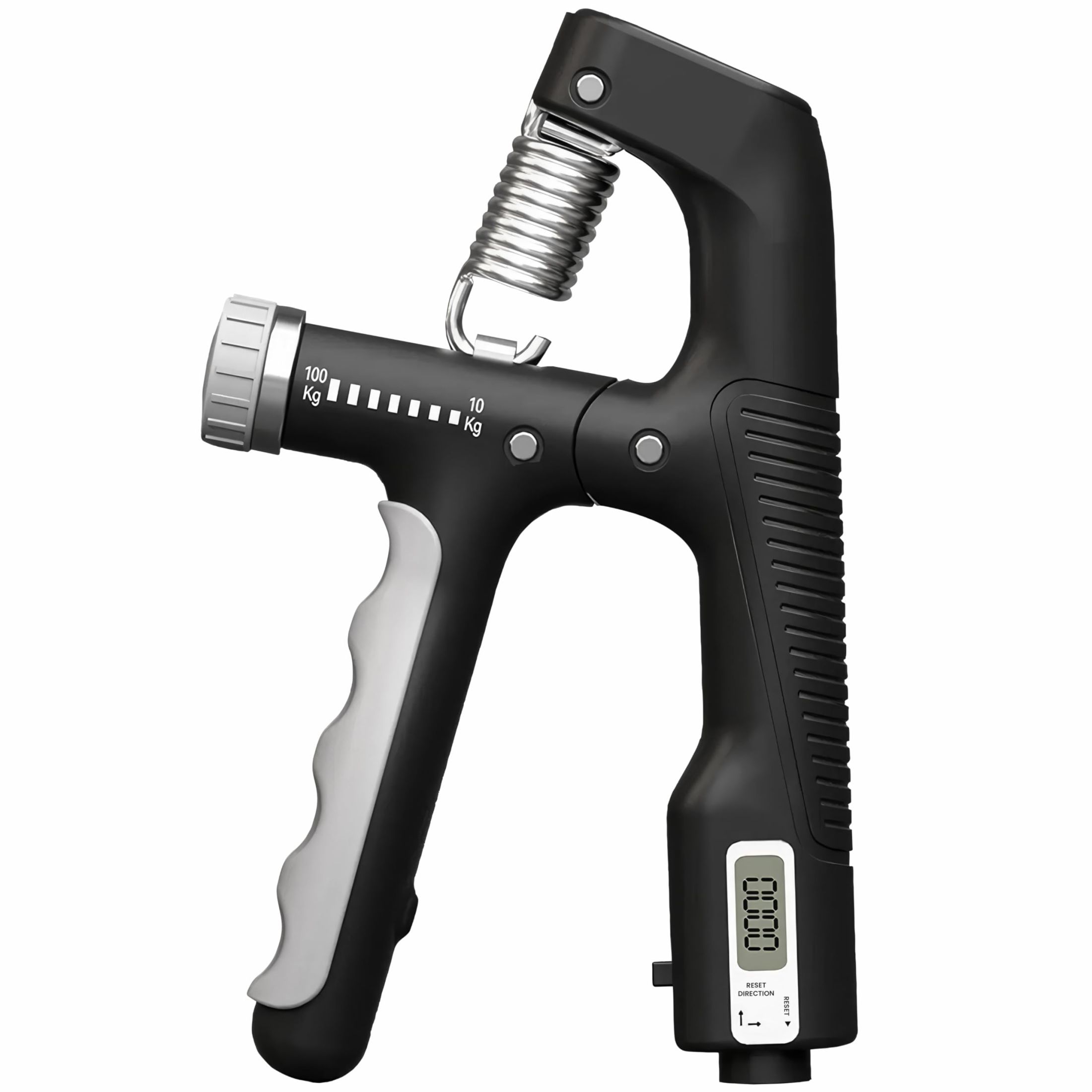 Fortalecedor de agarre de mano, resistencia ajustable de 22 a 220 libras (10 a 100 kg), ejercitador de antebrazo, entrenamiento de fuerza de agarre, paquete de 1