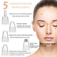 Limpieza Facial Profunda Máquina Exterminadora De Puntos Negros Eléctrica Limpiador De Poros Apto Para Todas Las Edades Herramienta De Cuidado De La Piel - details 1