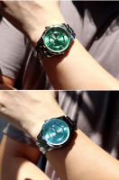 Reloj De Cuarzo Elegante Para Hombre MEGIR Estilo Simple Con Mostrador De Fecha Y Día Correa De Acero Inoxidable Caso De Aleación Reloj De Muñeca Para Mujeres Resistente Al Agua - details 6