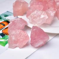 Specimen De Cuarzo Rosa Natural 100% Mineral De Alta Calidad Piedra Rosa Cristalina Para Cura Forma Irregular Roca Cruda Decoración De Habitación - details 6